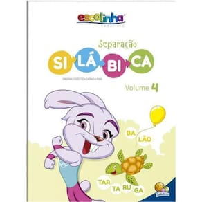Separação Silábica: Vol.4 (Escolinha Todolivro)
