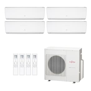 Ar-Condicionado Multi Split Inverter Fujitsu 27.000 (4x Evap HW 9.000) Quente/Frio 220V