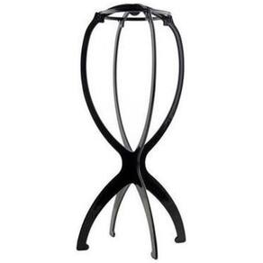 Suporte Preto De Plástico Para Peruca