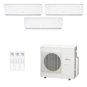 Ar-Condicionado Multi Split Inverter Fujitsu 27.000 (3x Evap HW 9.000) Quente/Frio 220V