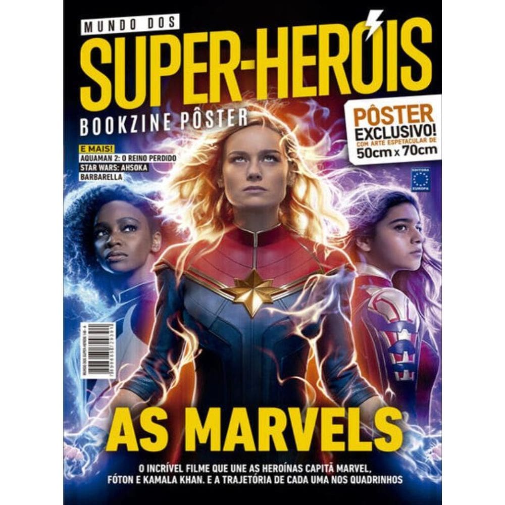 Superpôster Mundo Dos Super-Heróis - As Marvels