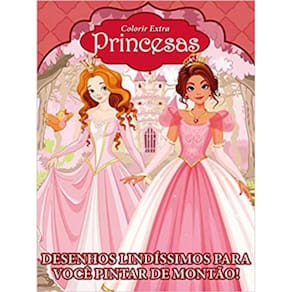 Princesas - Colorir - Extra