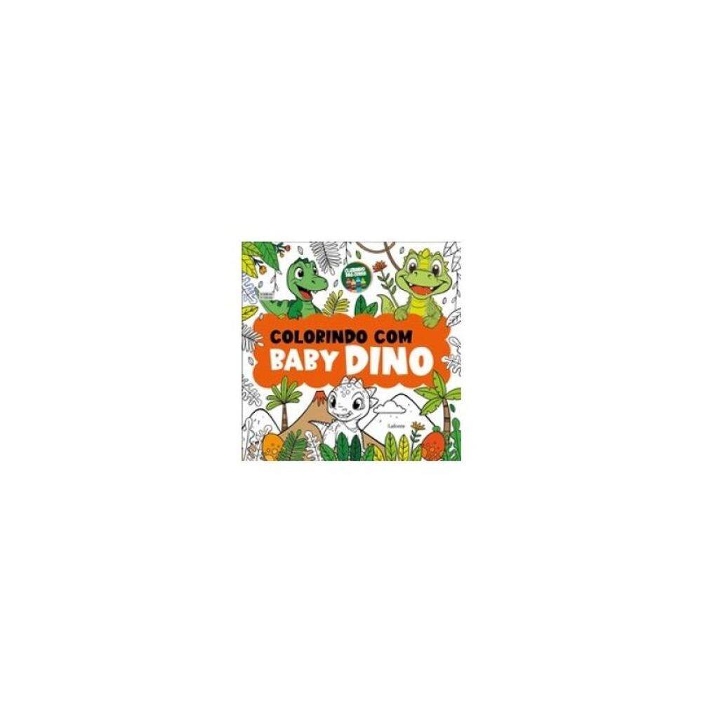 Colorindo Com Baby Dino