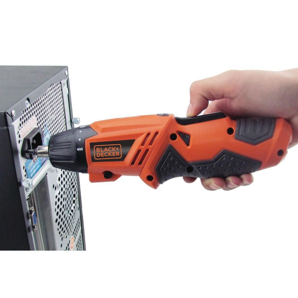 Parafusadeira sem Fio 4,8V Empunhadeira Articulada 15Bits KC4815B Black & Decker