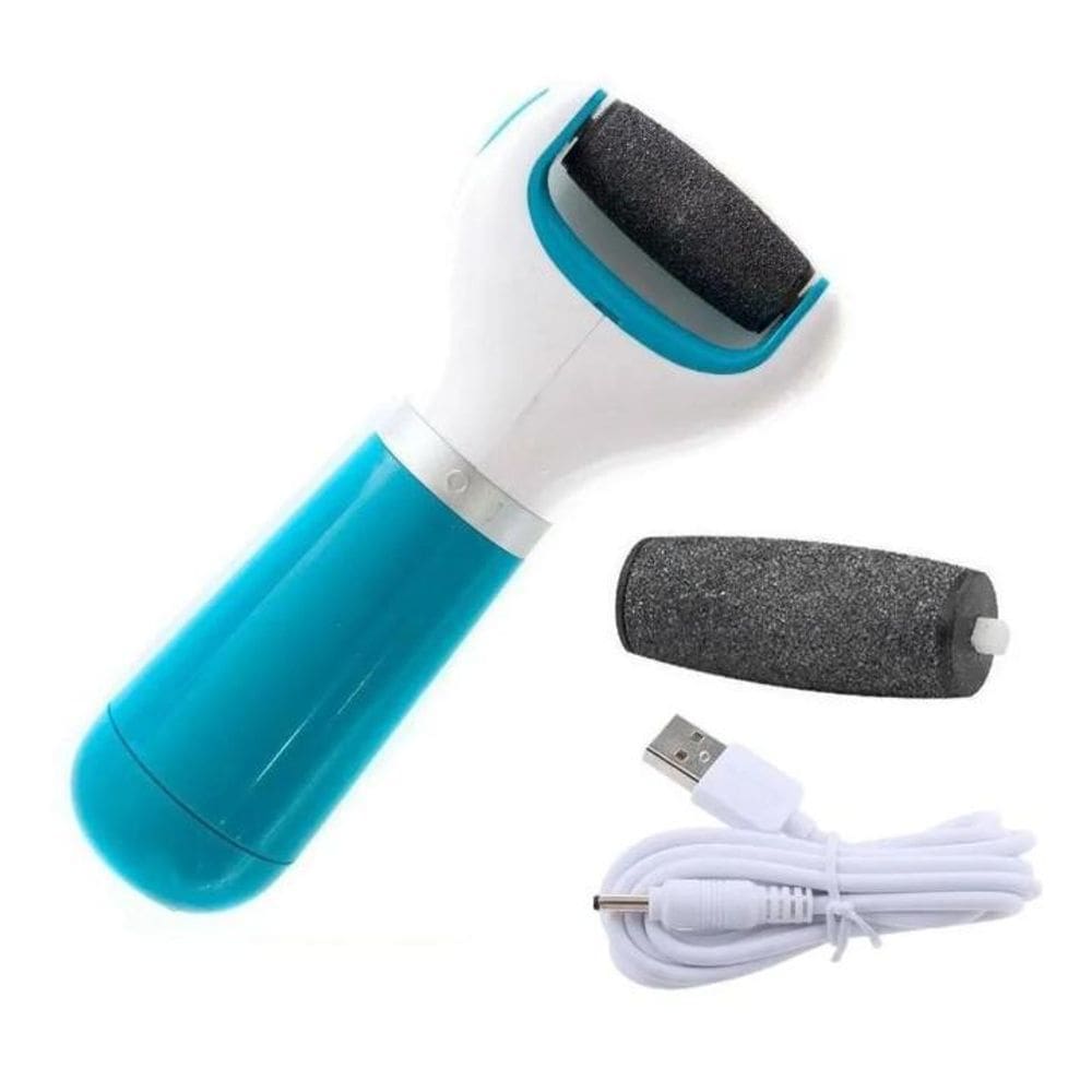 Kit 4 Lixa Elétrica Pé Esfoliador Calosidades Pedicure