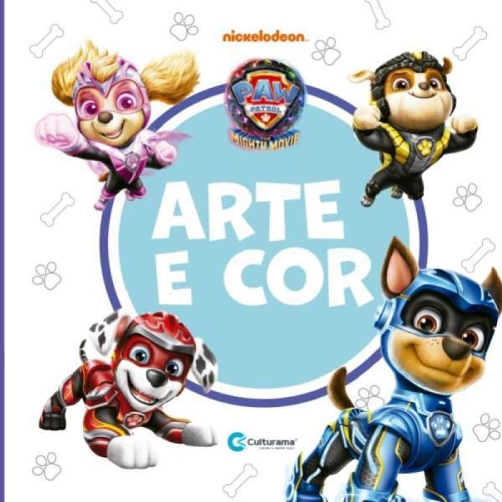 Arte E Cor Patrulha Canina - Um Filme Super Poderoso