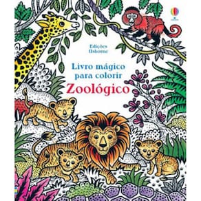 Zoológico: Livro Mágico Para Colorir