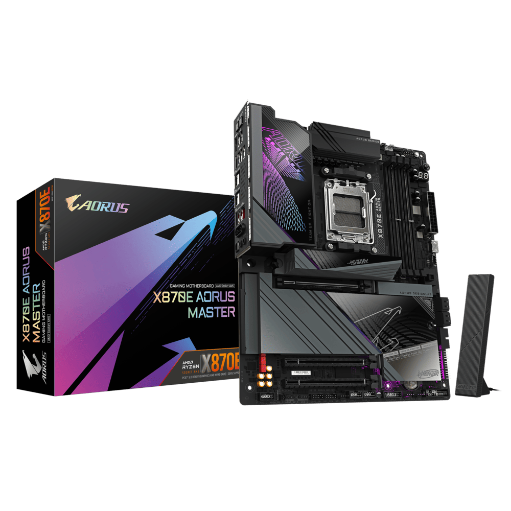 Placa Mae Gigabyte AMD (AM5) DDR5 ATX - X870E Aorus Master