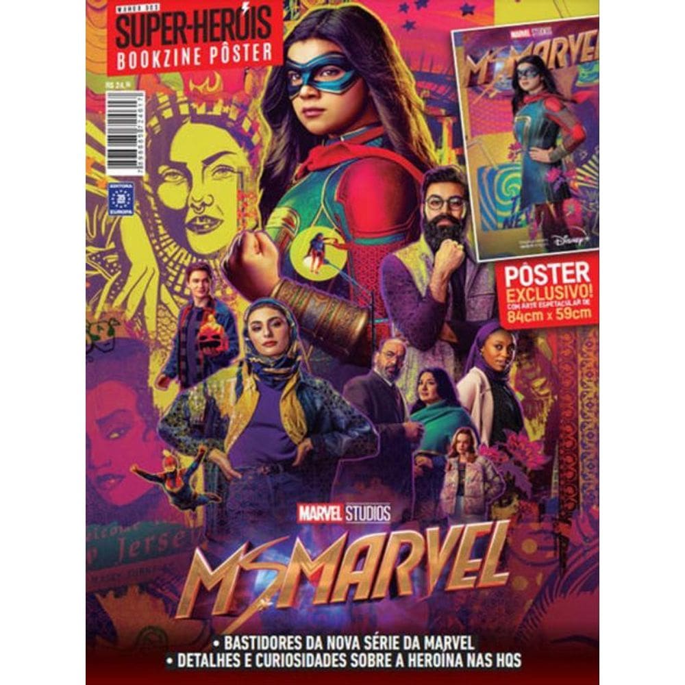 Superpôster Mundo Dos Super-Heróis - Ms Marvel