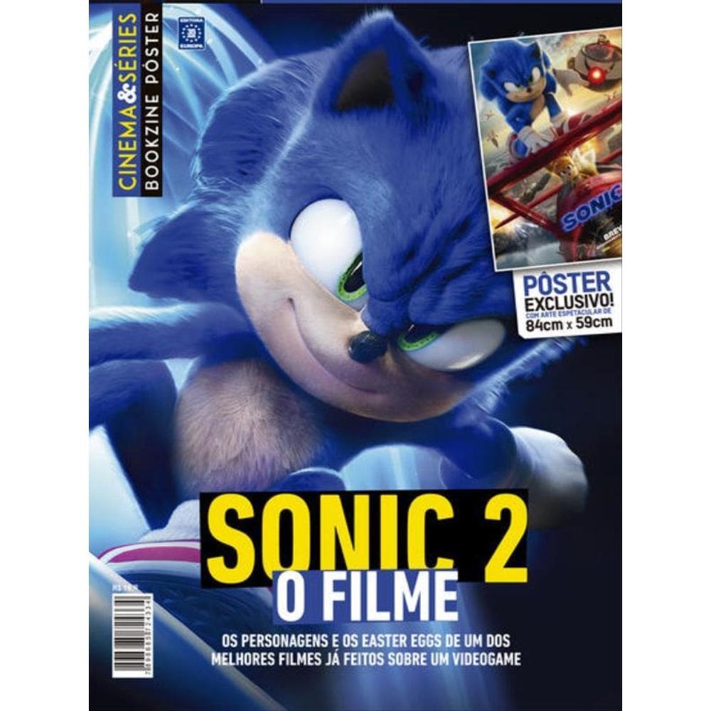 Superpôster Cinema E Séries - Sonic 2 - O Filme