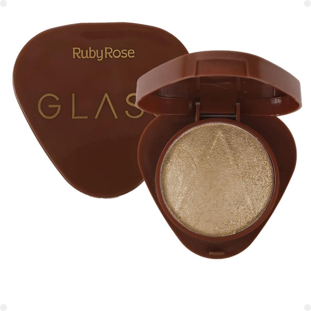 Iluminador Baked Ruby Rose Glass Bh04 Hb-F1604-4