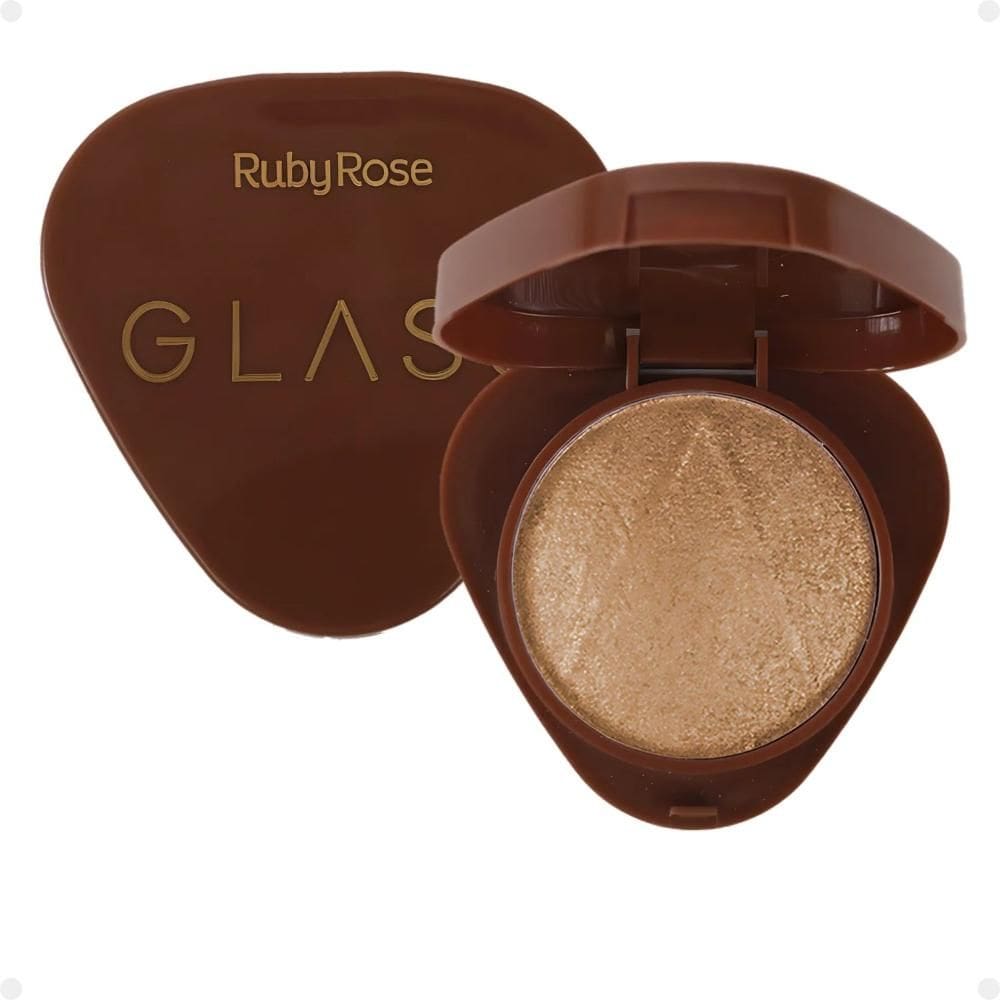 Iluminador Baked Ruby Rose Glass Bh05 Hb-F1604-5