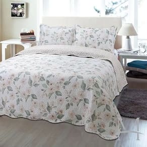 Colcha Cobre Leito Ultrassonic Dupla Face Estampada Solteiro 160x240cm - Mariana