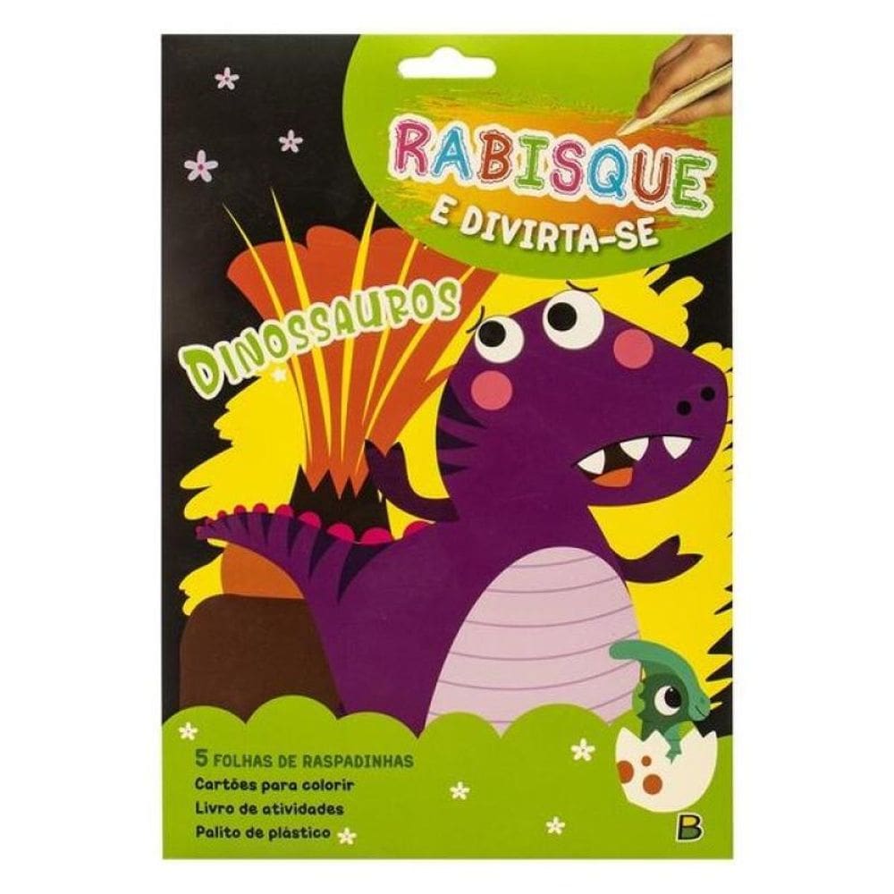 Rabisque E Divirta-Se! Dinossauros