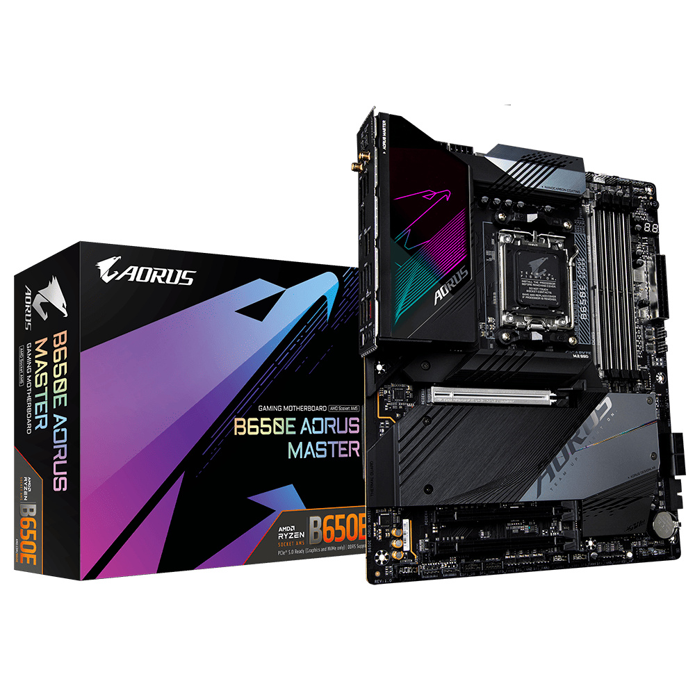 Placa Mae Gigabyte AMD (AM5) DDR5 ATX - B650E Aorus Master 1.0