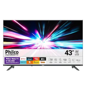 Smart TV Philco 43 Polegadas LED Roku TV PTV43VA4REGB