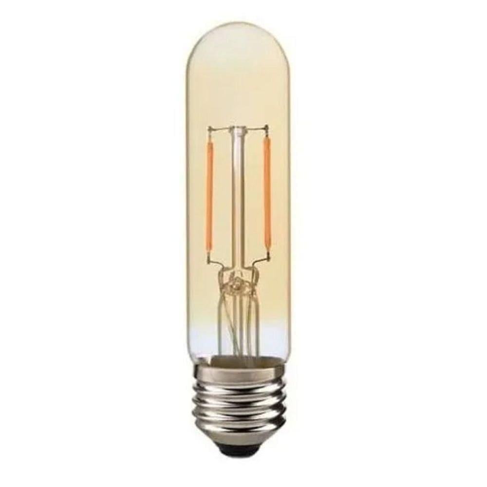 Lâmpada Filamento Led Tubo Retrô Avant - 2w - 2200k Luz âmbar