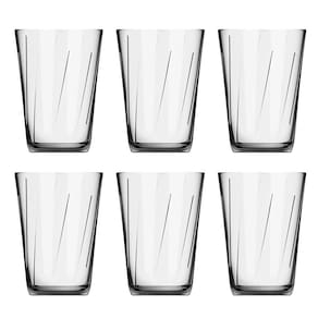 Conjunto 6 Copos de Vidro 190ml Amazon Nadir