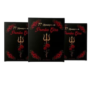 Kit Com 3 Box 77 Mensagens Espirituais Diárias De Pomba Gira