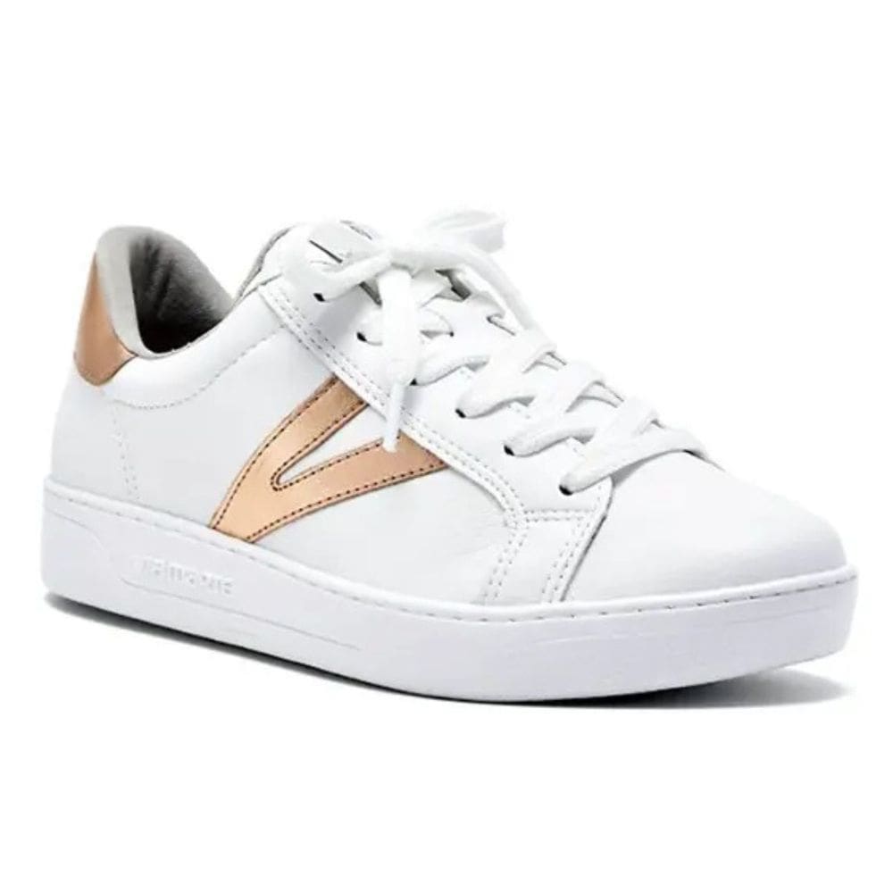 Tênis Via Marte Casual Conforto Feminino Branco Rouge