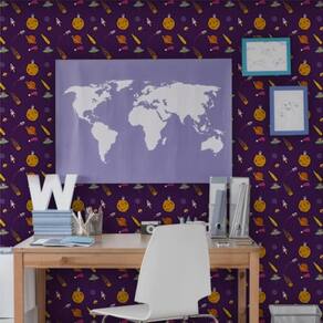 Papel De Parede Kids Universo
