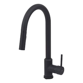Torneira De Mesa Cozinha Gourmet Monocomando Preta Fosca