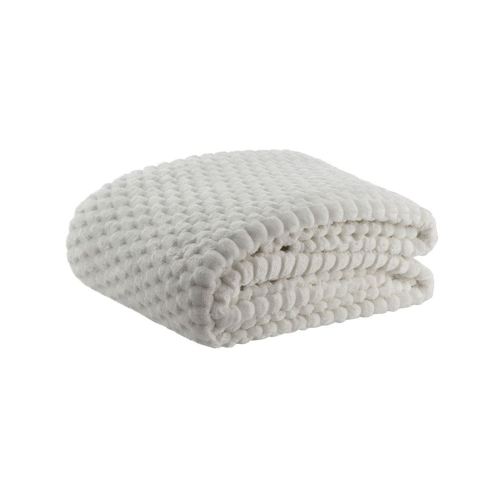 Cobertor Blanket Zurich Toque De Seda - Kacyumara - Off White - King
