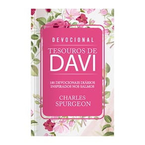 Livro Devocional Tesouros Davi Circulo Flores 180