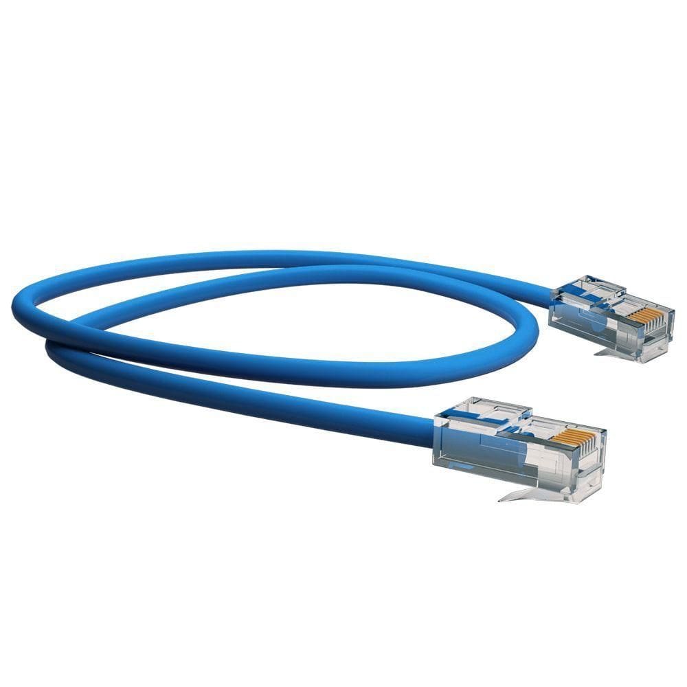 Patch Cord U-utp Sohoplus Cat6 Cmx T568a 1,5 Metros Azul