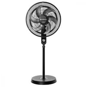 Ventilador Coluna 50 Cm Turbo Confort Preto Cadence Preto 110V