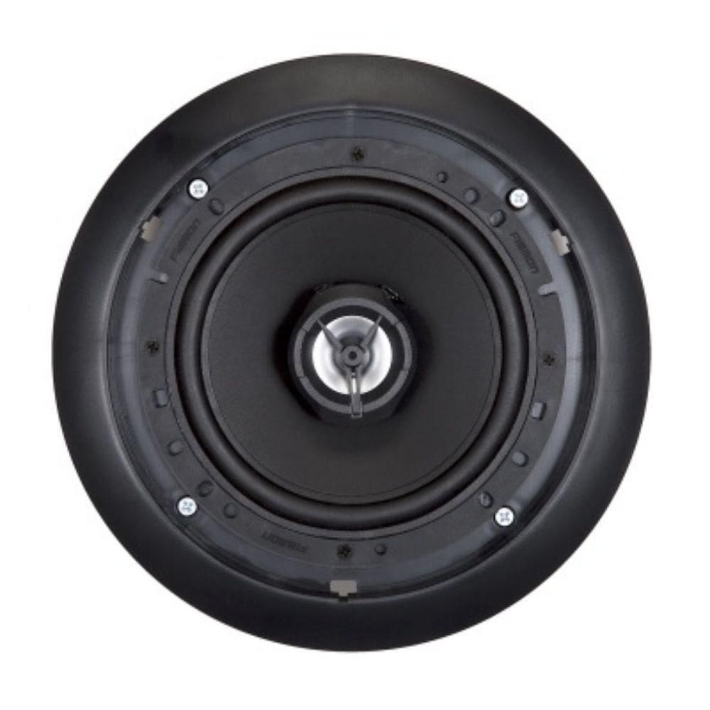 Arandela Redonda Fiamon 6” Coaxial 50rms 8r Preta