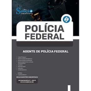 Apostila Polícia Federal Pf 2025 - Agente De Polícia Federal