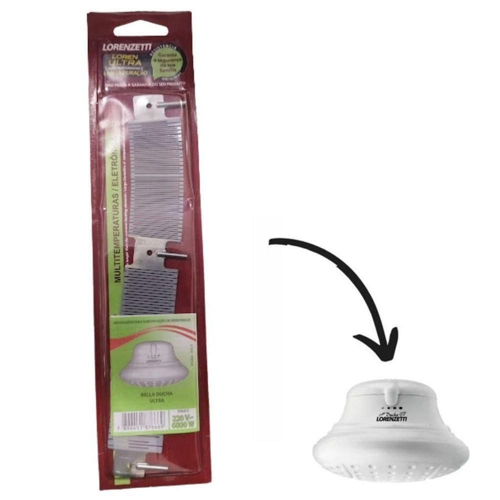 Resistência Lorenzetti Bella Ducha Ultra - 220v~6800w