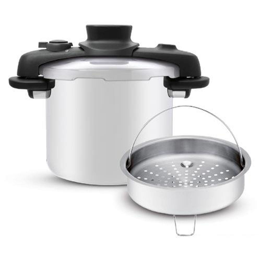 Panela de Pressão Opti´Space com 7 Litros em Inox - Tefal