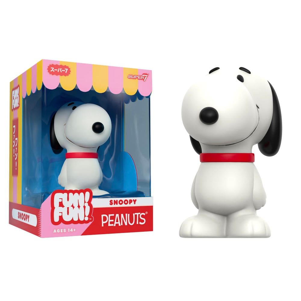 Figura de ação Super7 Peanuts Fun! Diversão! Onda 01 Snoopy 13cm