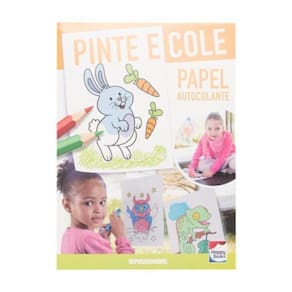 Pinte E Cole: Alaranjado