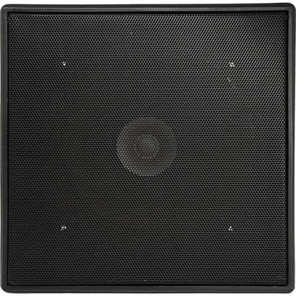 Kit Arandela 6” Full Range Orion 55w Rms Quadrada Preta...