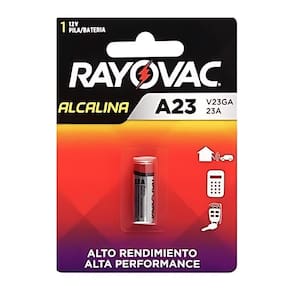 Bateria Alcalina Rayovac V23ga 12v Com 1 Unidade