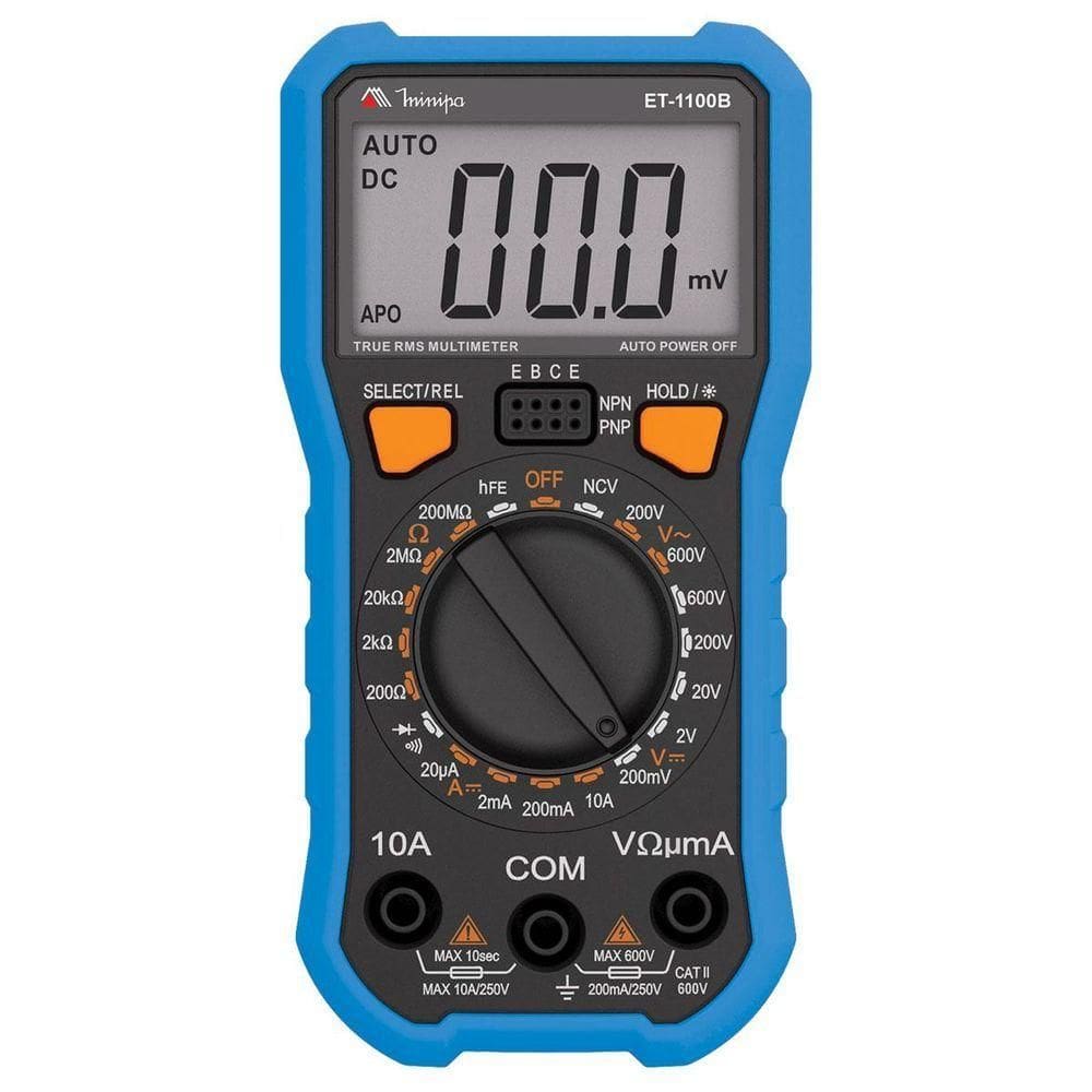 Multimetro Digital 3 1-2 Et-1100b