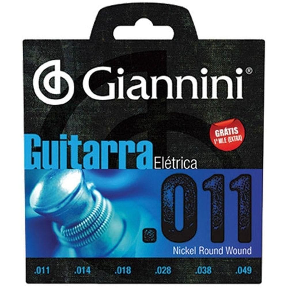 Encordamento Guitarra Giannini Geegst.11 0.011”