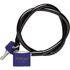 Cadeado Para Bicicleta Pado Lt-30 - Azul