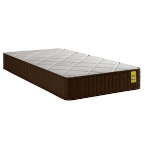 Colchão De Solteiro 88x188x25 Comfort Plus Superlastic Apolo Marrom