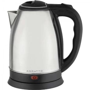 Chaleira Elétrica Agratto Ce02 Prata Em Aço Inox 220V