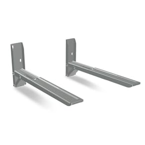 Suporte Para Forno Micro-ondas Com Braço Ajustável Brasforma Sbr 3.7 Prata