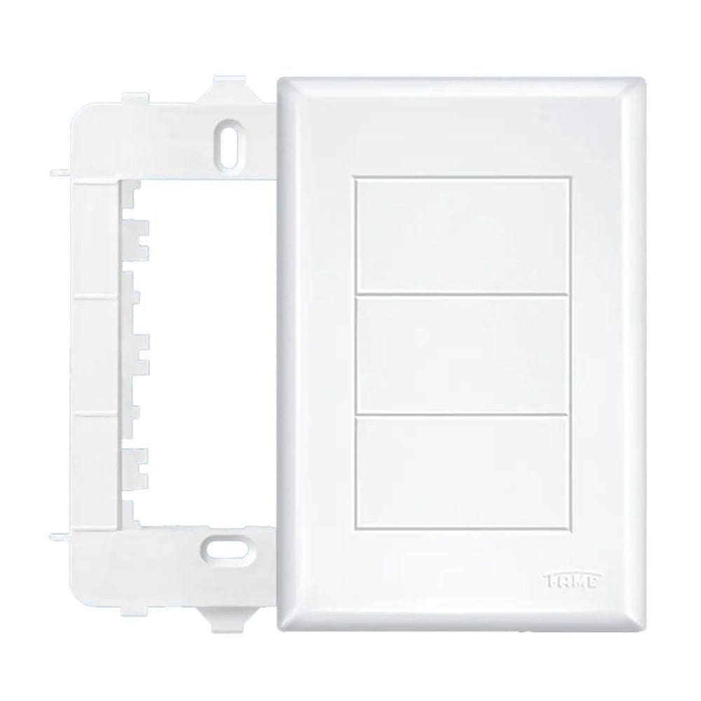 Conjunto Fame Evidence - Placa Cega Com Suporte 4x2