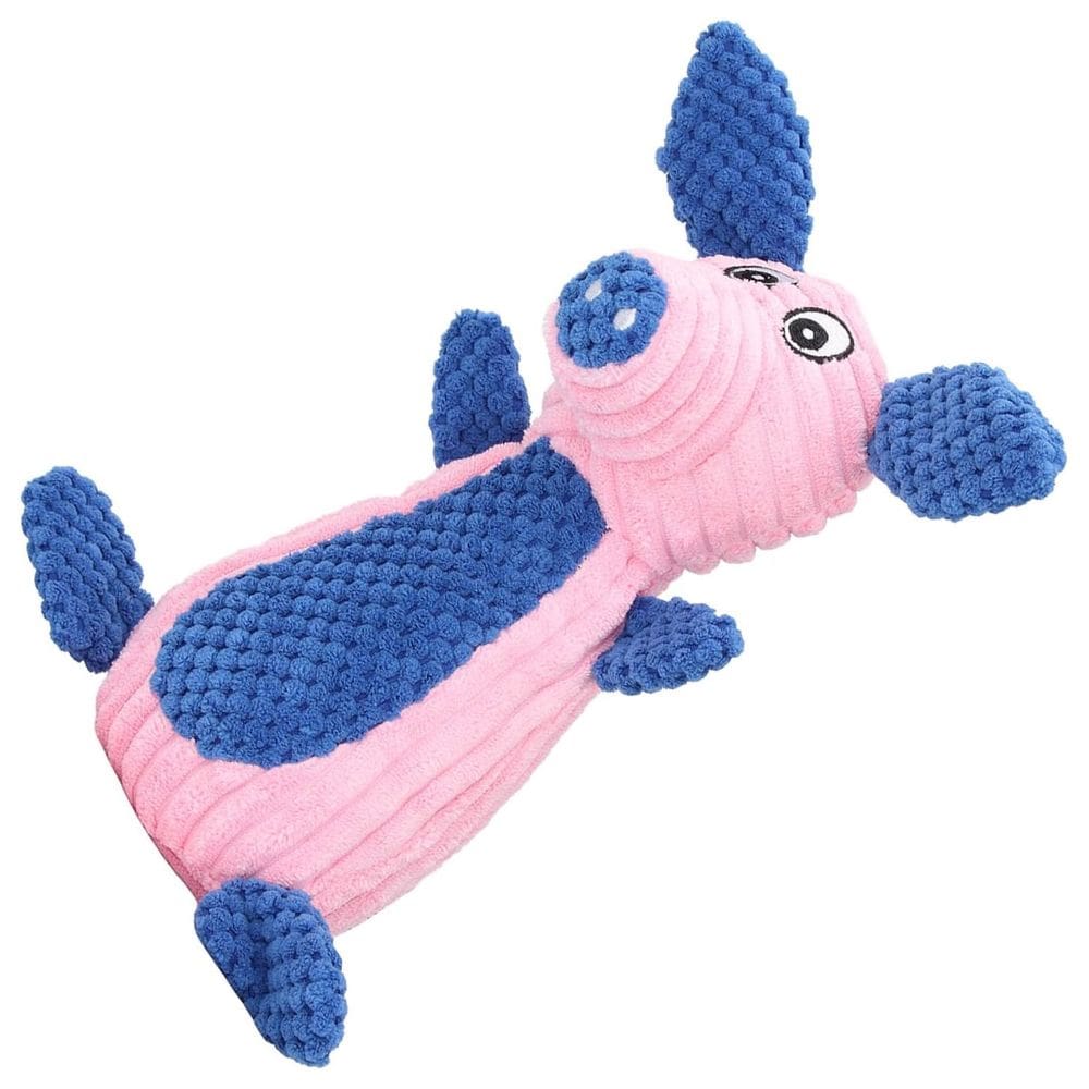 Mordedor De Pelucia Cachorro Pet Caes Gato Brinquedo Com Apito Dentiçao Bichinhos Divertido Petshop