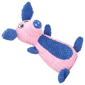 Mordedor Pelucia Cachorro Gato Caes Pet Brinquedo Dentiçao Com Apito Som Divertido Petshop