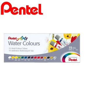 Tinta Aquarela Pentel 15 Cores WFRS-15