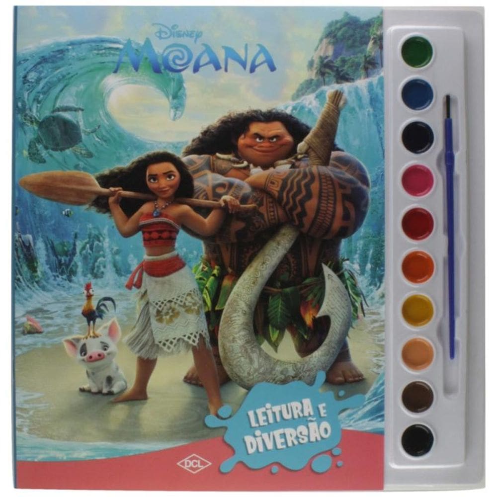Disney - Aquarela - Moana 2