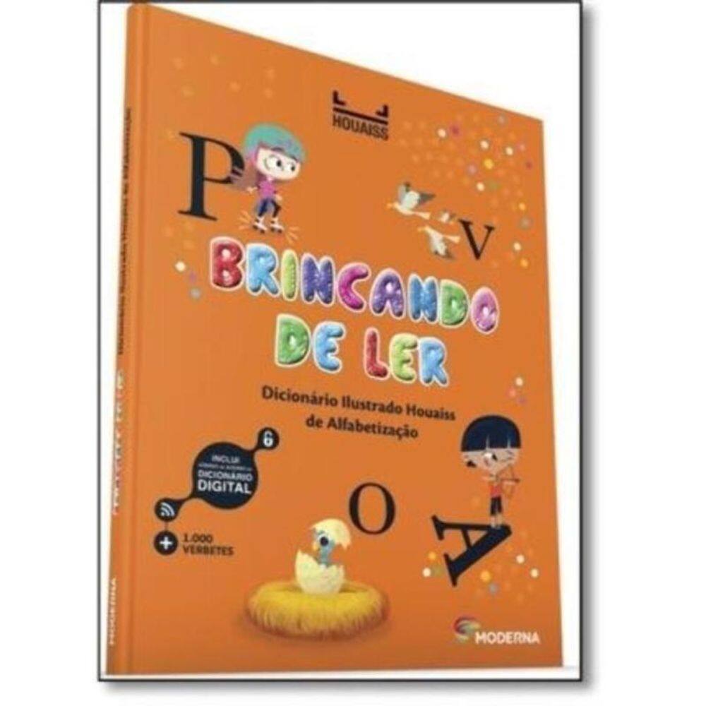 Brincando de Ler - Dicionário Ilustrado Houaiss de Alfabetização